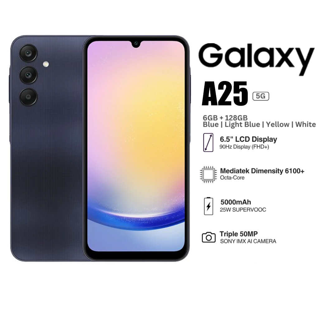 Novo Galaxy A25 5G (8 Gb + 256) | Tela De 6.5  90 