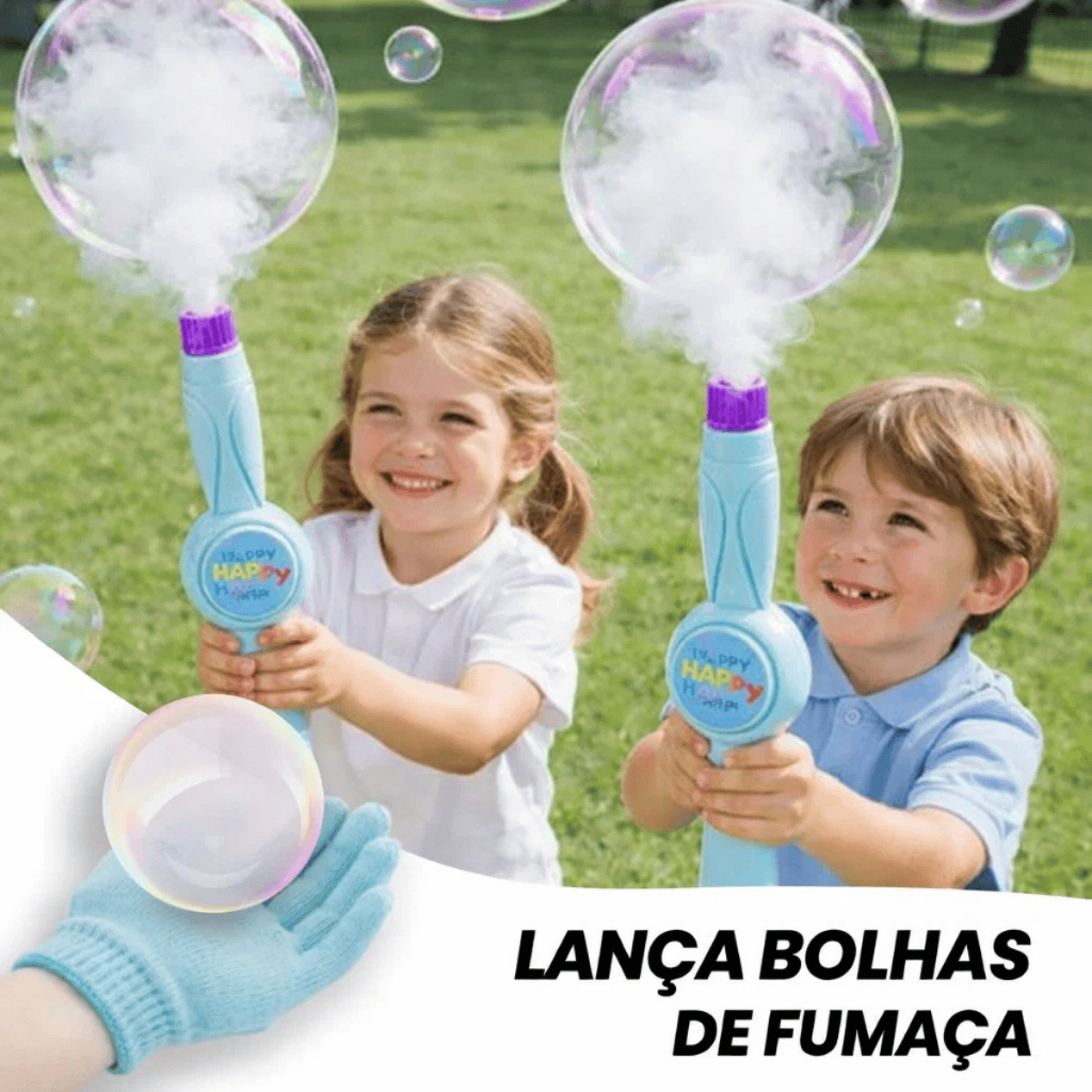 Brinquedo Máquina De Fazer Bolhas De Sabão Com F