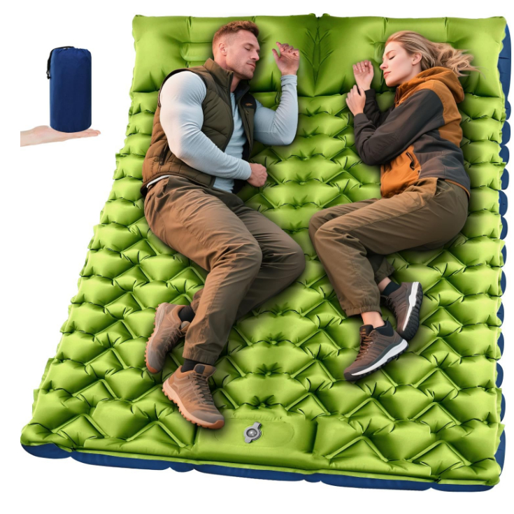 Colchão Inflável de Camping Automático Portáti
