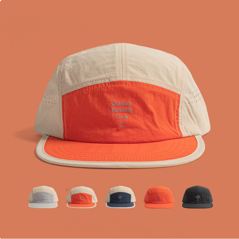 Boné Masculino Five Panel Bordado Malha Moda Diá