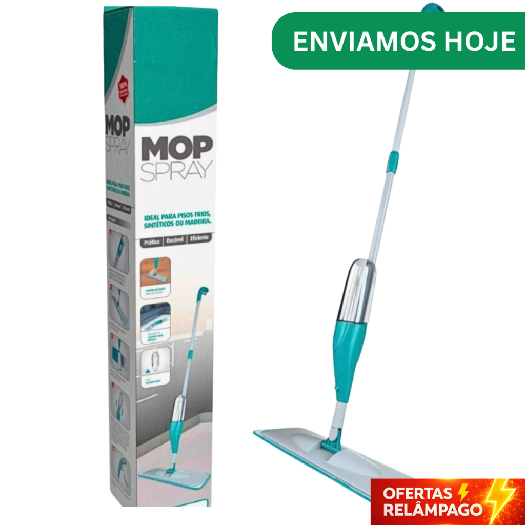 MOP Spray Rodo Esfregão com Reservatório Rodo Ma