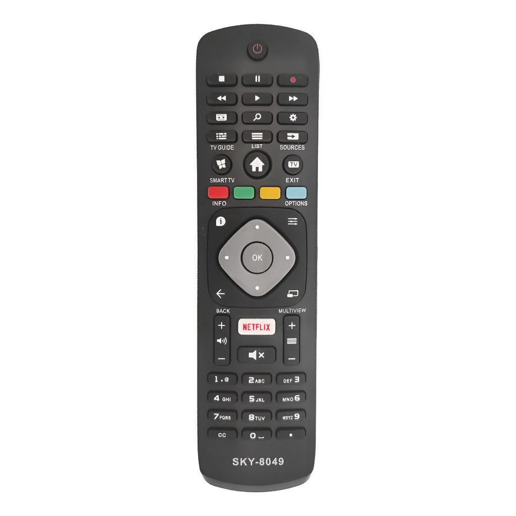 Controle Remoto Para Tv Philips Smart Netflix
