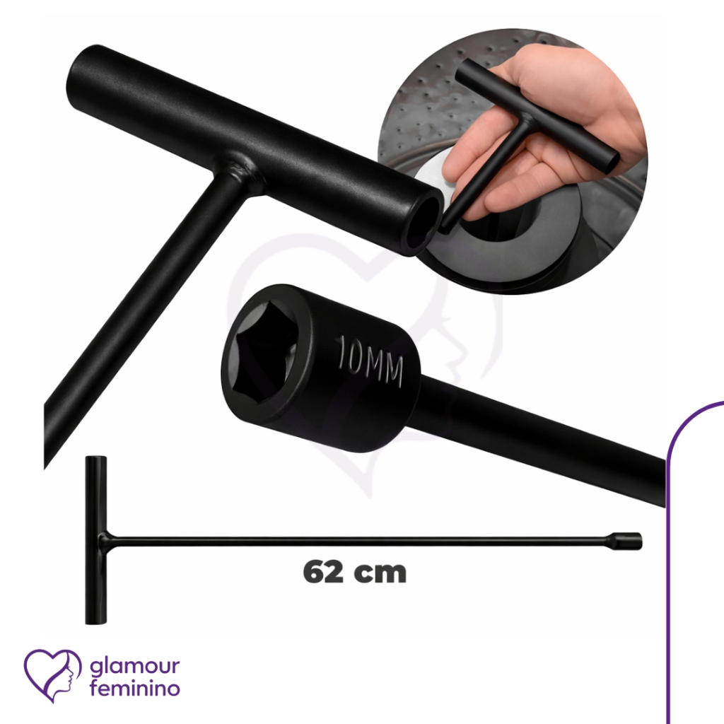 Chave T Longa – 10mm 48CM – Agitador &