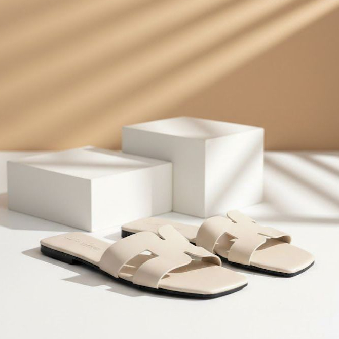 Gaby Show Sandália Feminina Serena 03 H Em Couro 