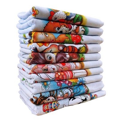 Pano De Prato Atacado Estampado Grande Kit Com 1, 