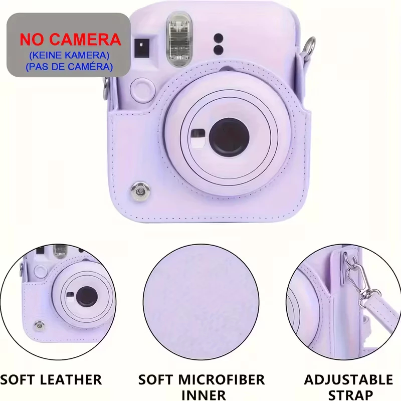 Bolsa para câmera retrô Polaroid MINI12 Pure Col