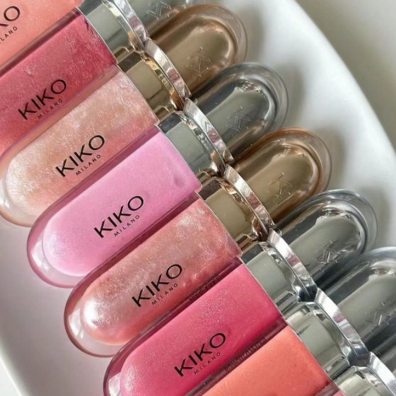 Kiko 3D Hydra Lip Glaze, Brilho Labial Hidratante 