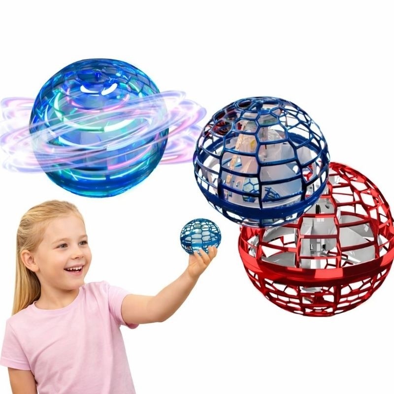 Bola Voadora Spinner Bola Boomerang Mini Drone Com