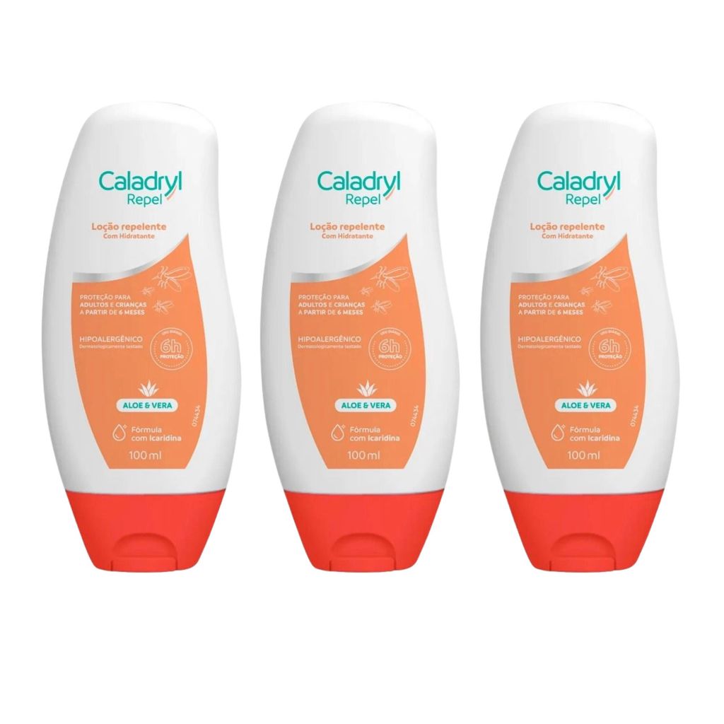 Repelente Caladryl Repel com icaridina 100ml ̵