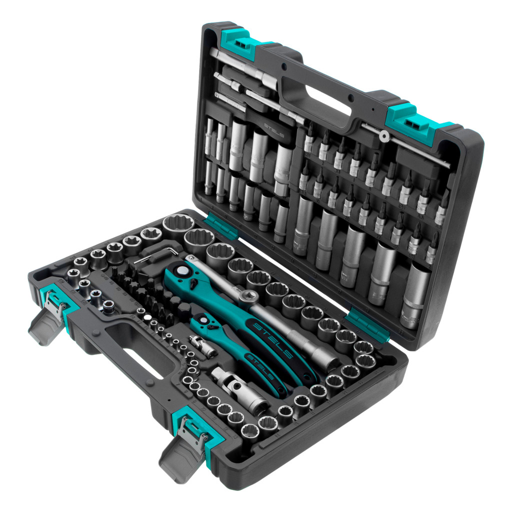Jogo de Soquetes Encaixe Ferramentas 109 Peças 1/