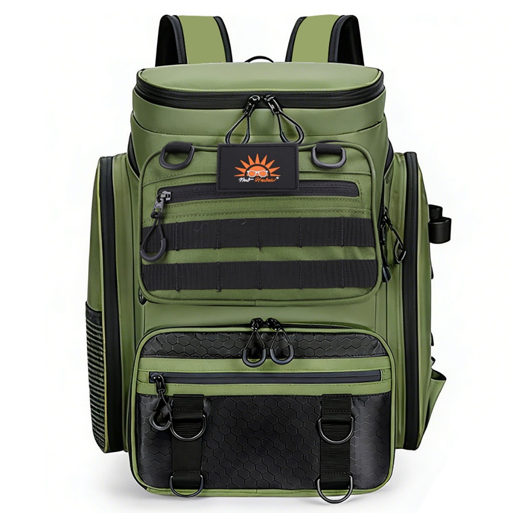 Mochila para Pesca 50L Impermeável, Resistente e 