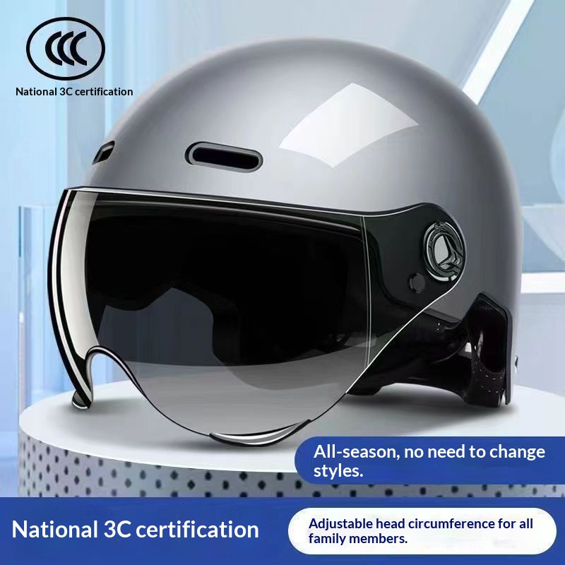 Capacete de verão em ABS durável, com proteção
