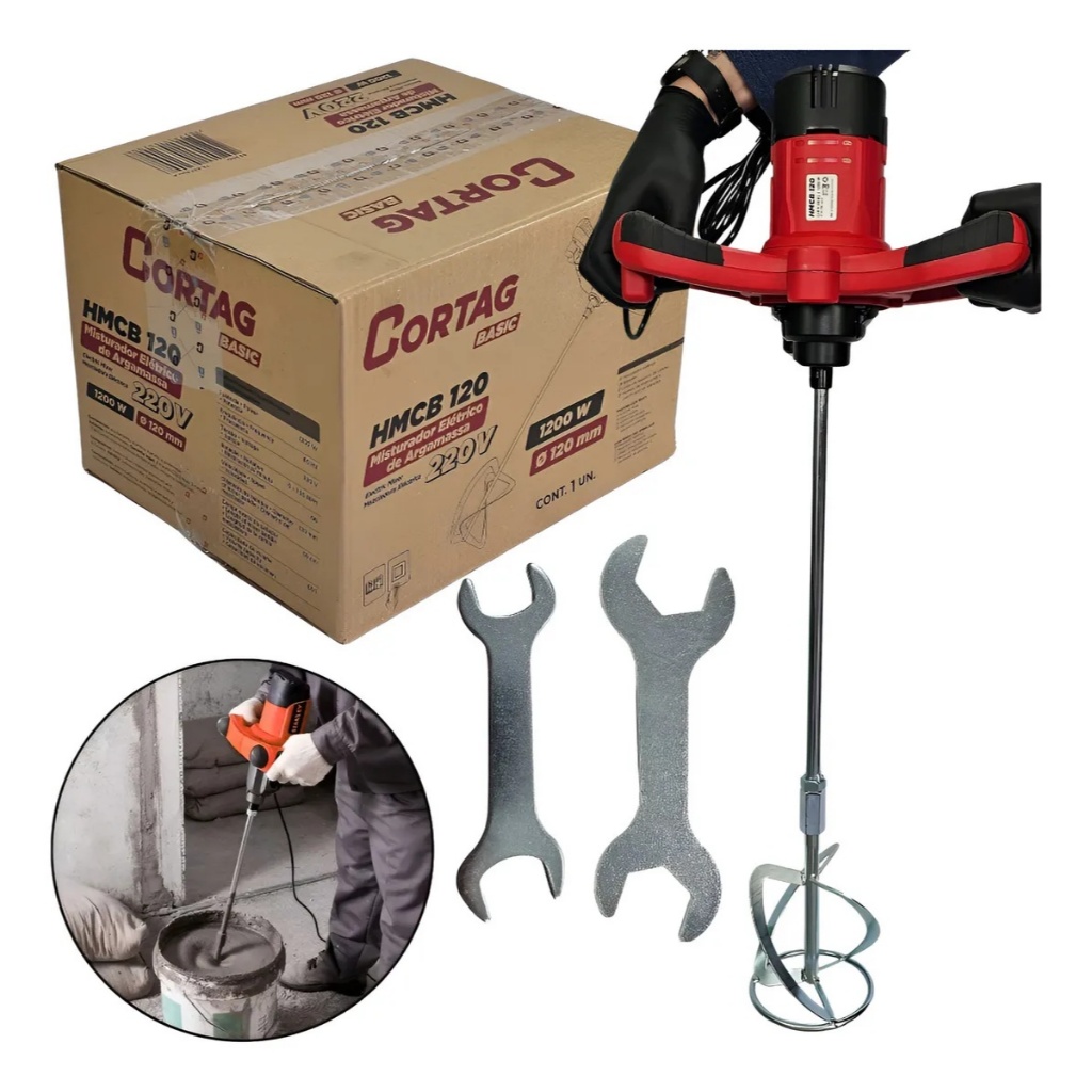 Misturador Elétrico Para Mistura De Tintas, Argam