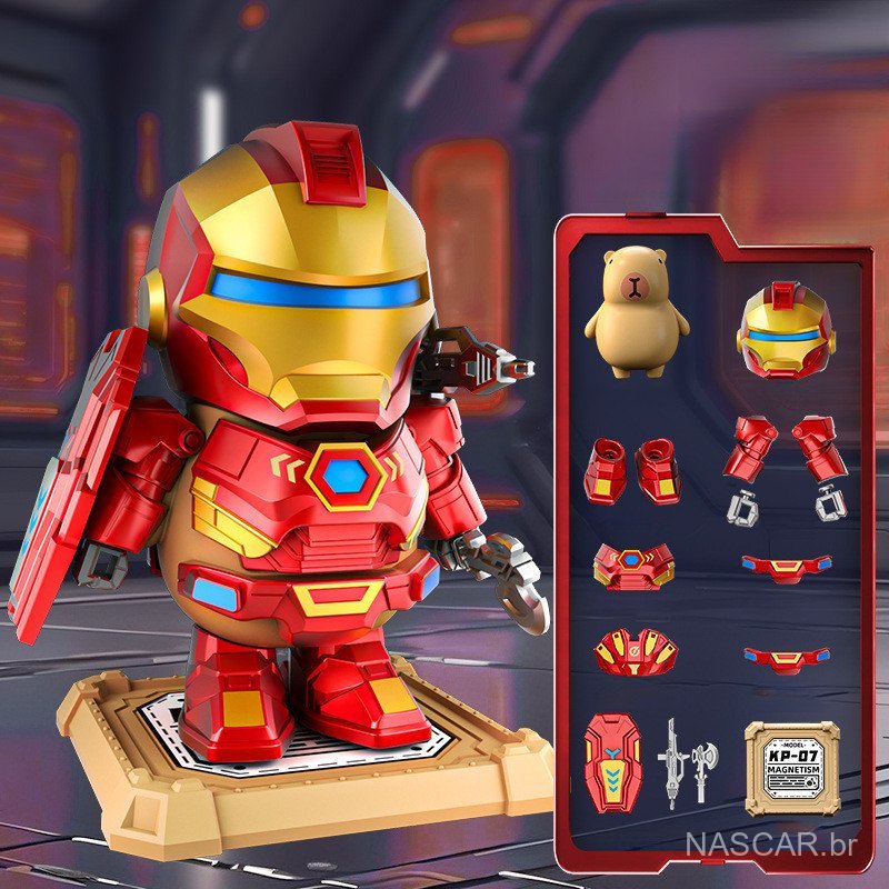 Brinquedo de Montar DIY Capivara Magnética | 4 Es
