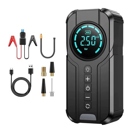 Bomba e Compressor de Ar Inteligente Portátil com