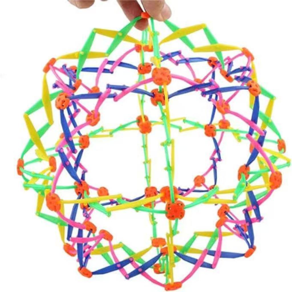 Bola Mágica Maluca Divertida Expansível Abre Fec