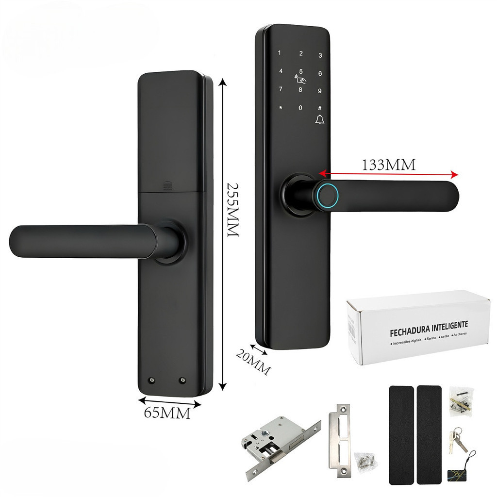 Fechadura Eletrônica Smart Door com Impressão Di