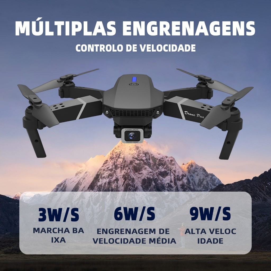 Drone A15 Pro HD com Câmera Dupla, Posicionamento