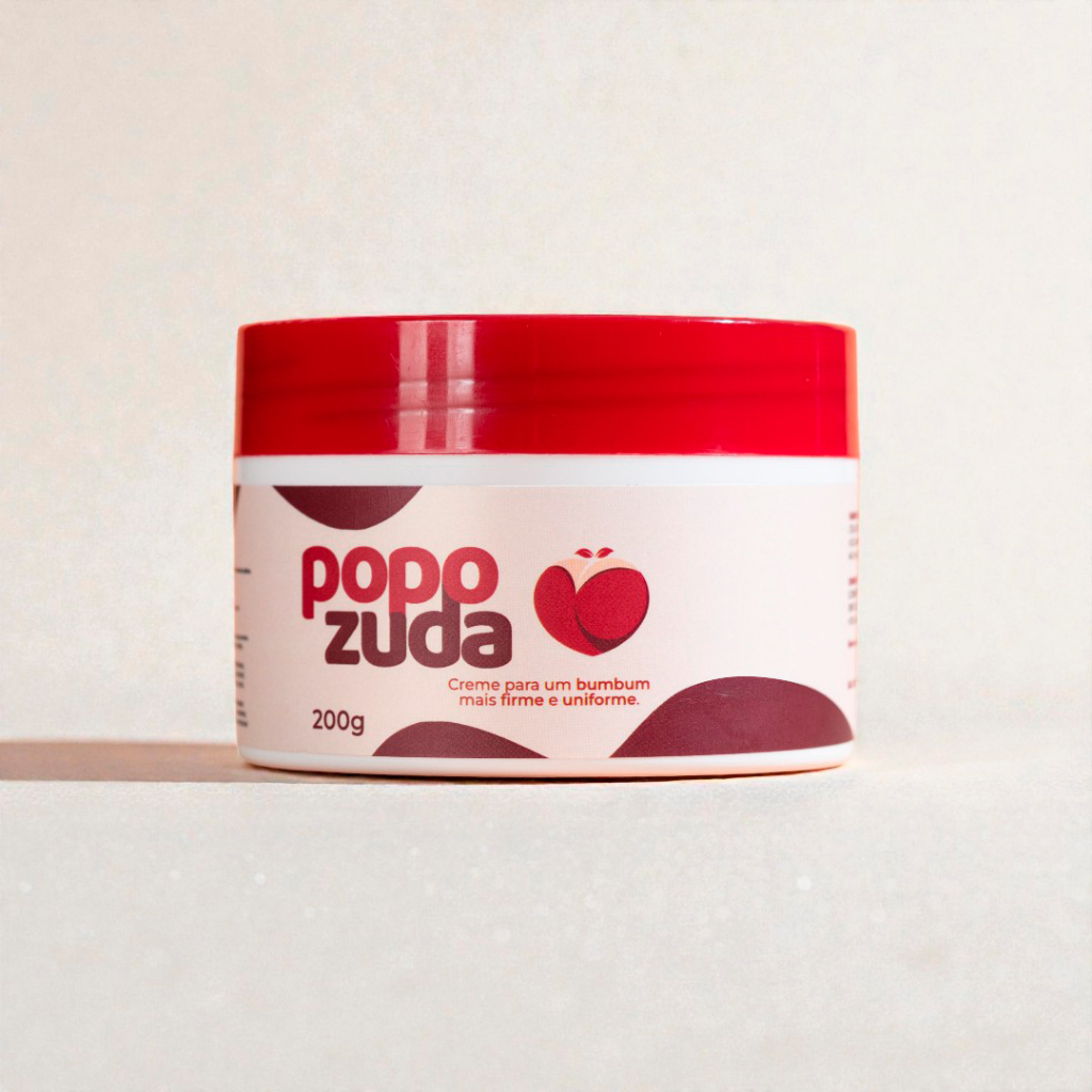 Popozuda Creme Rosa Termoativo Corporal 250g | Efe