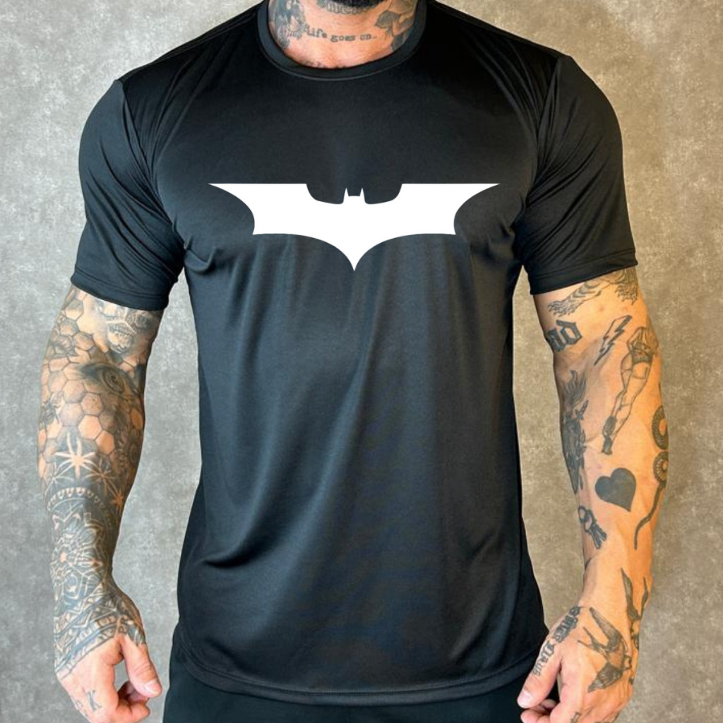Camiseta Dry Fit Batman Dryfit