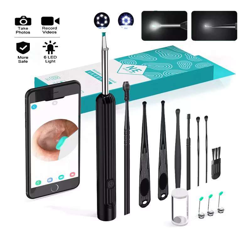 Colher de Limpeza de Ouvido Visual NE3-B para Cria