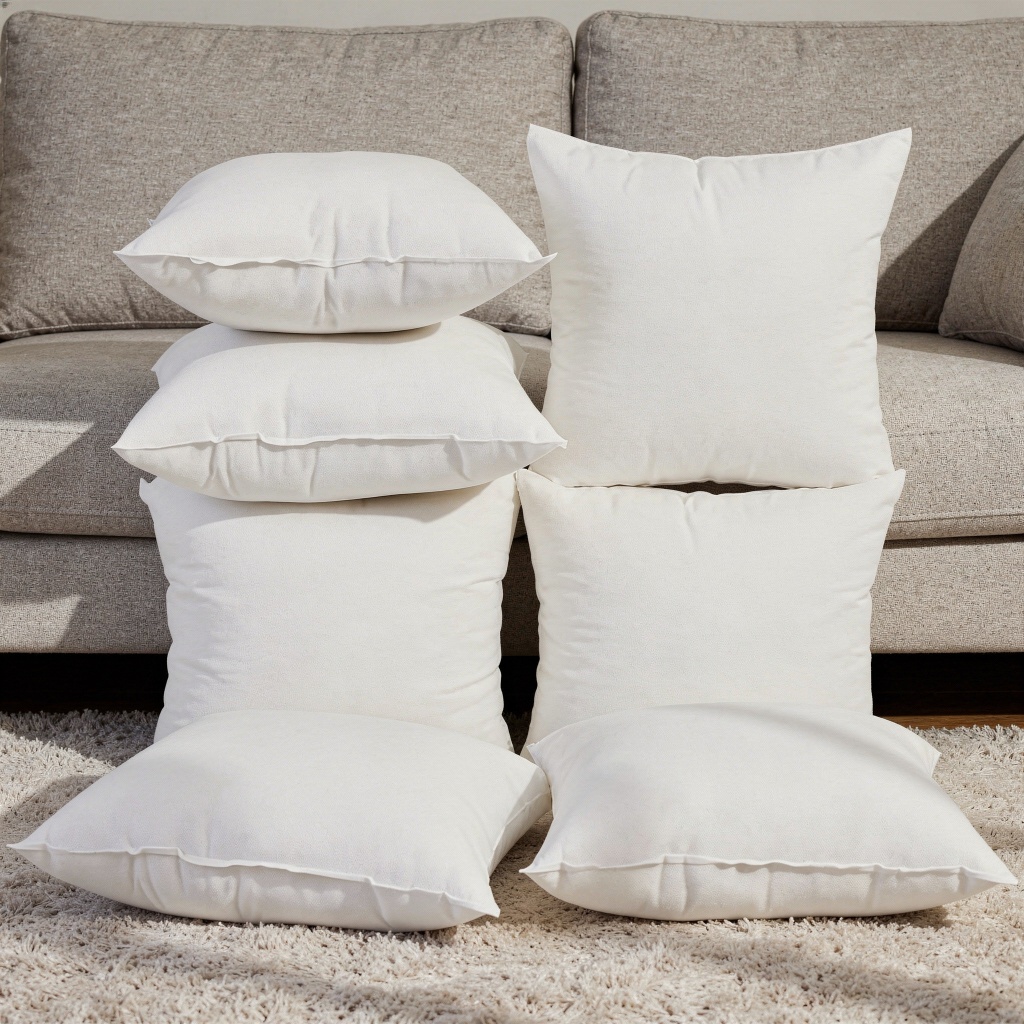 Kit 2 até 8 Almofada Sofá Enchimento Almofada Es