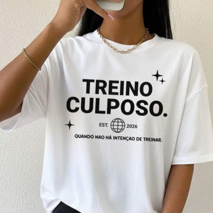 Camiseta Camisa Tshirt Treino Culposo Versão 2026