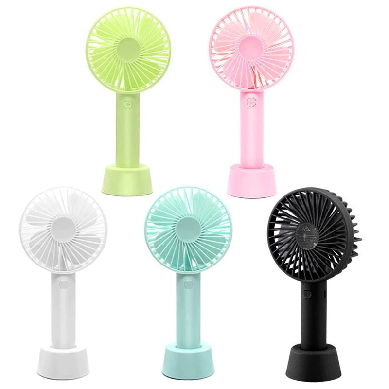 Mini Ventilador Recarregável Portátil De Mão Me