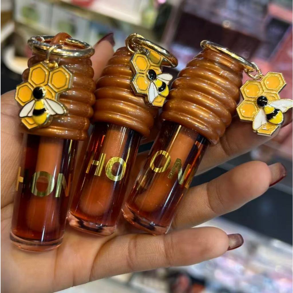 Gloss Labial Hidratante Mel Chaveiro Lua E Neve Li