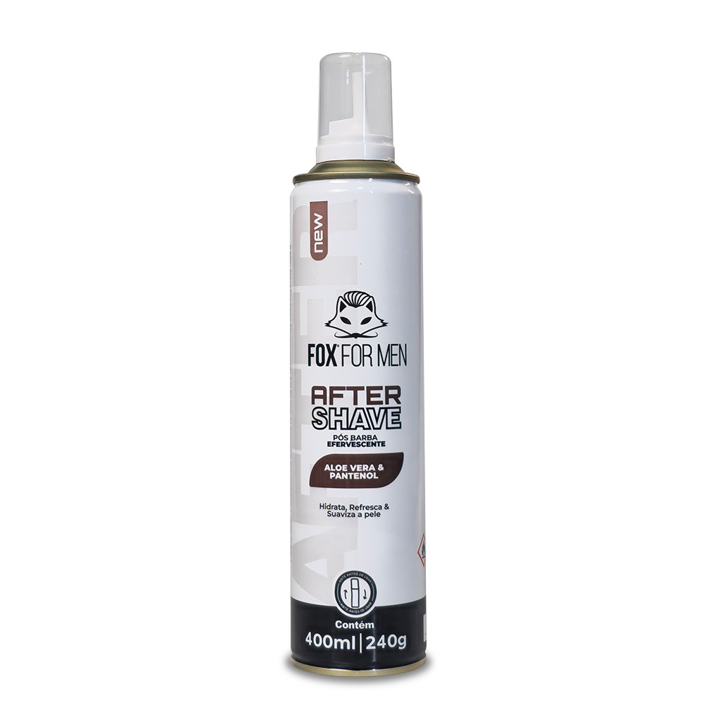 AFTER SHAVE PÓS-BARBA EFERVESCENTE  400ML/240G &#