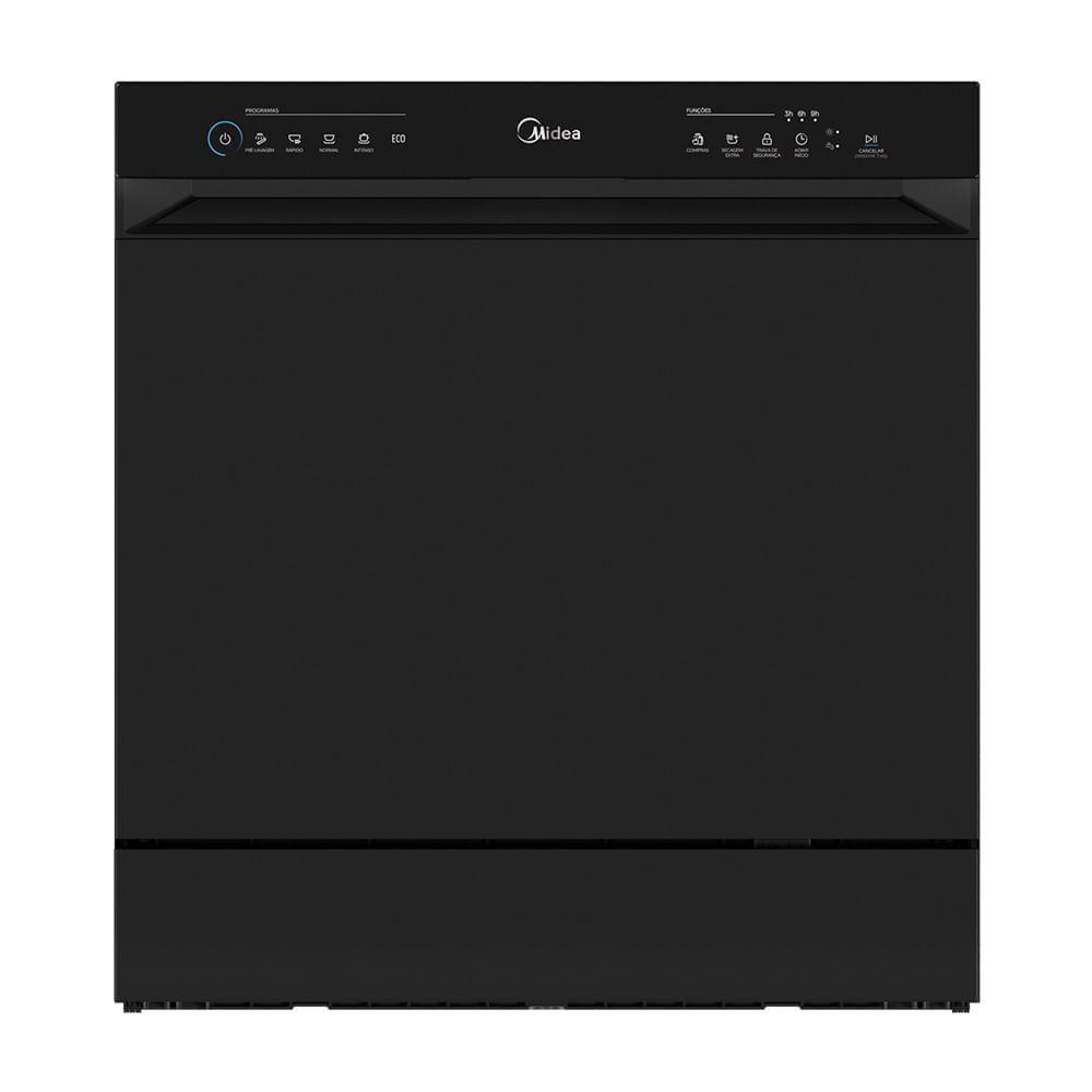Lava Louças 8 Serviços Preta Touch Plus Midea MD