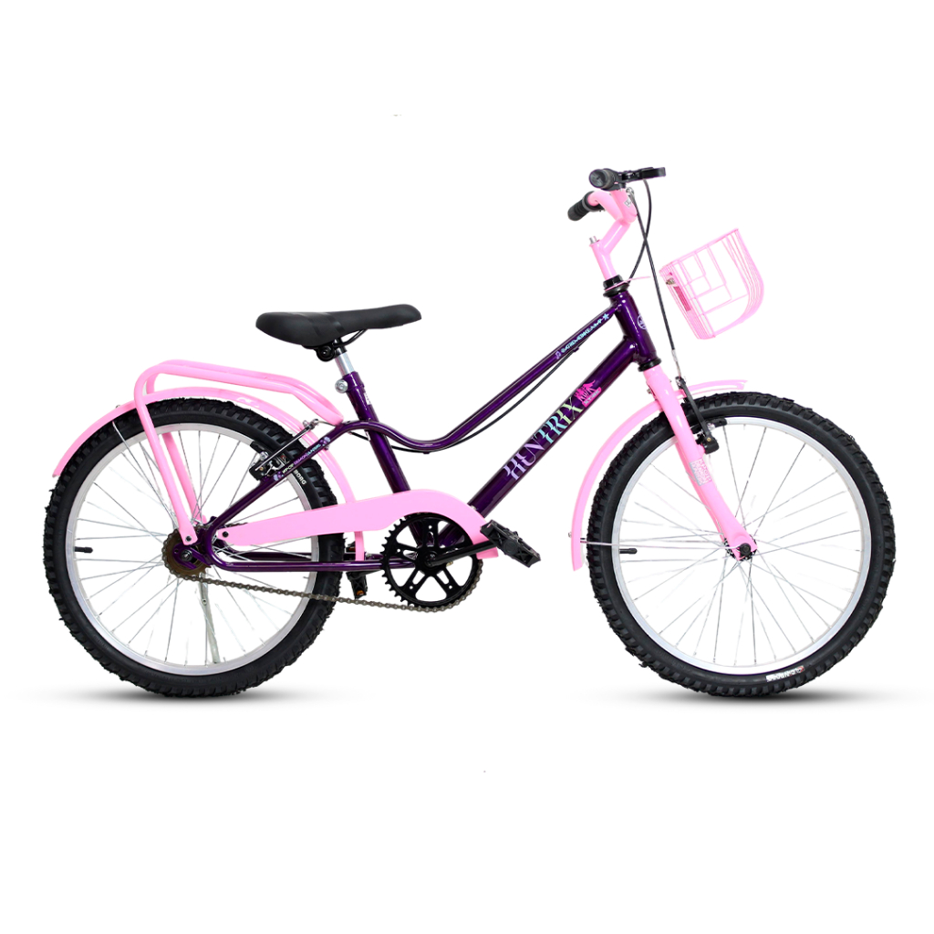 Bicicleta Infantil Aro 20 Feminina Tipo Huntrix Vi