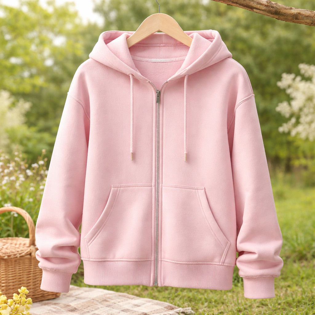 Blusa Moletom Infantil Com Bolso e Capuz Menino e