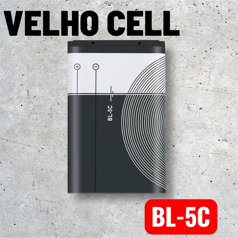 BAT COMPATIVAL NOKIA (BL-5C) ORG NOVA COM GARANTIA