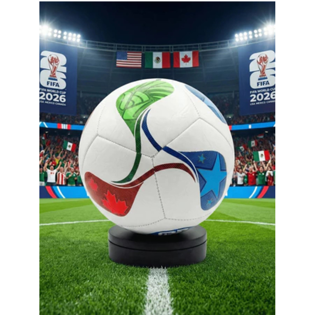 Bola De Futebol Copa Do Mundo 2026 Tamanho  N. 5 E