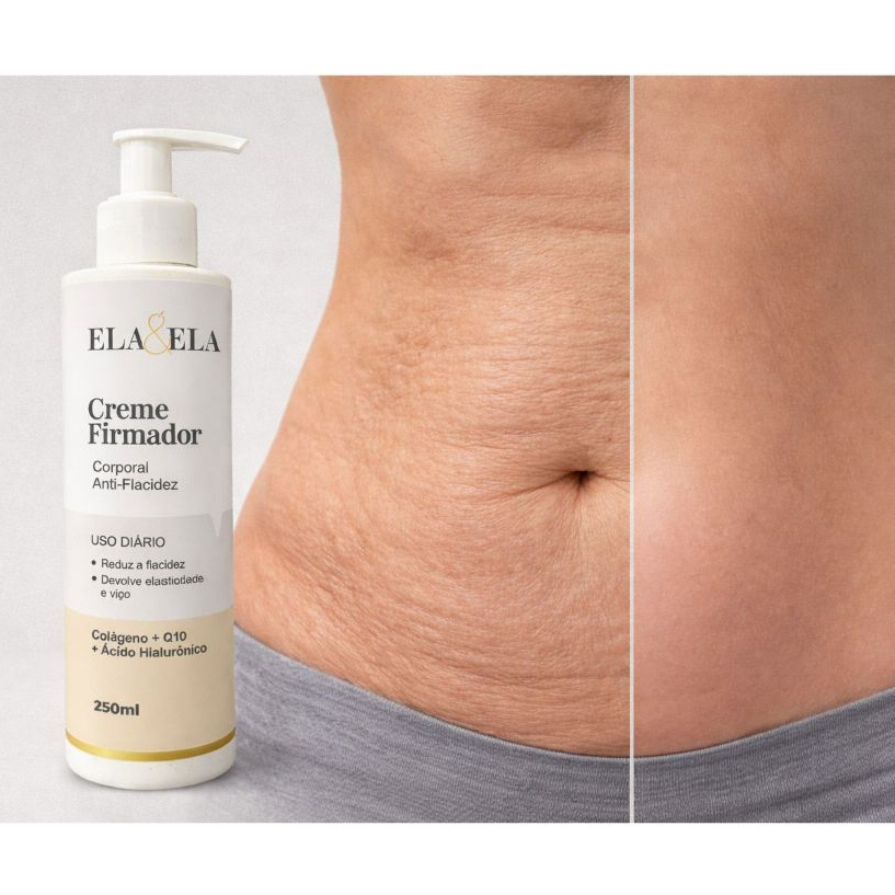 ElaEEla creme Anti Flacidez 250 ml, com Colageno Q