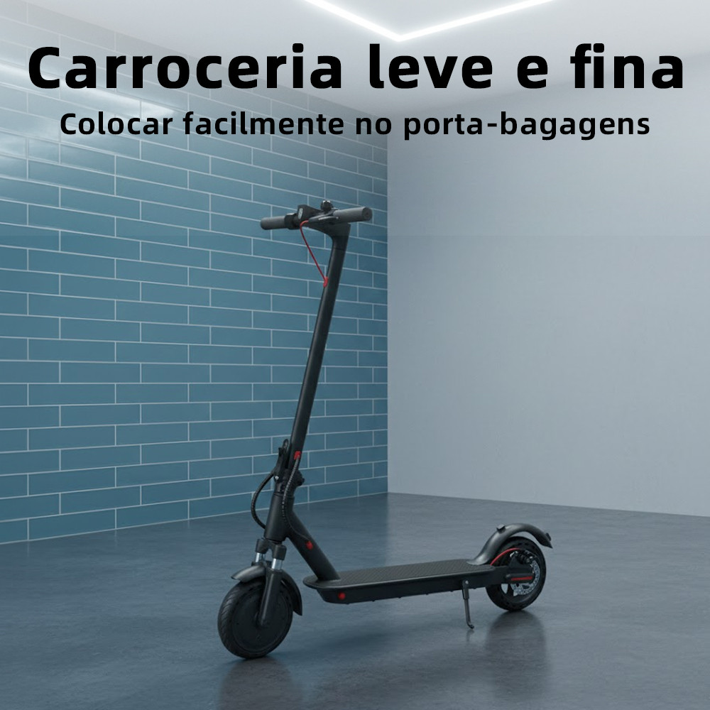 Patinete Elétrico Dobrável com Alcance de 23 Qui