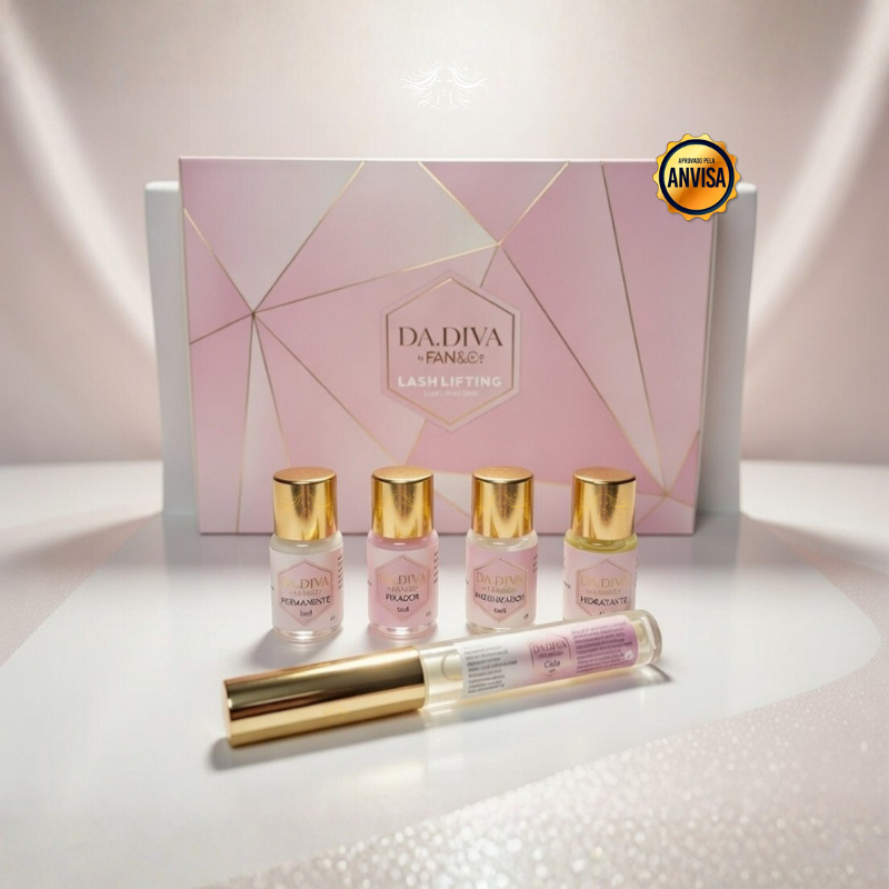 Kit Lash Lift Dadiva Gold Para Lifting De Cílios 