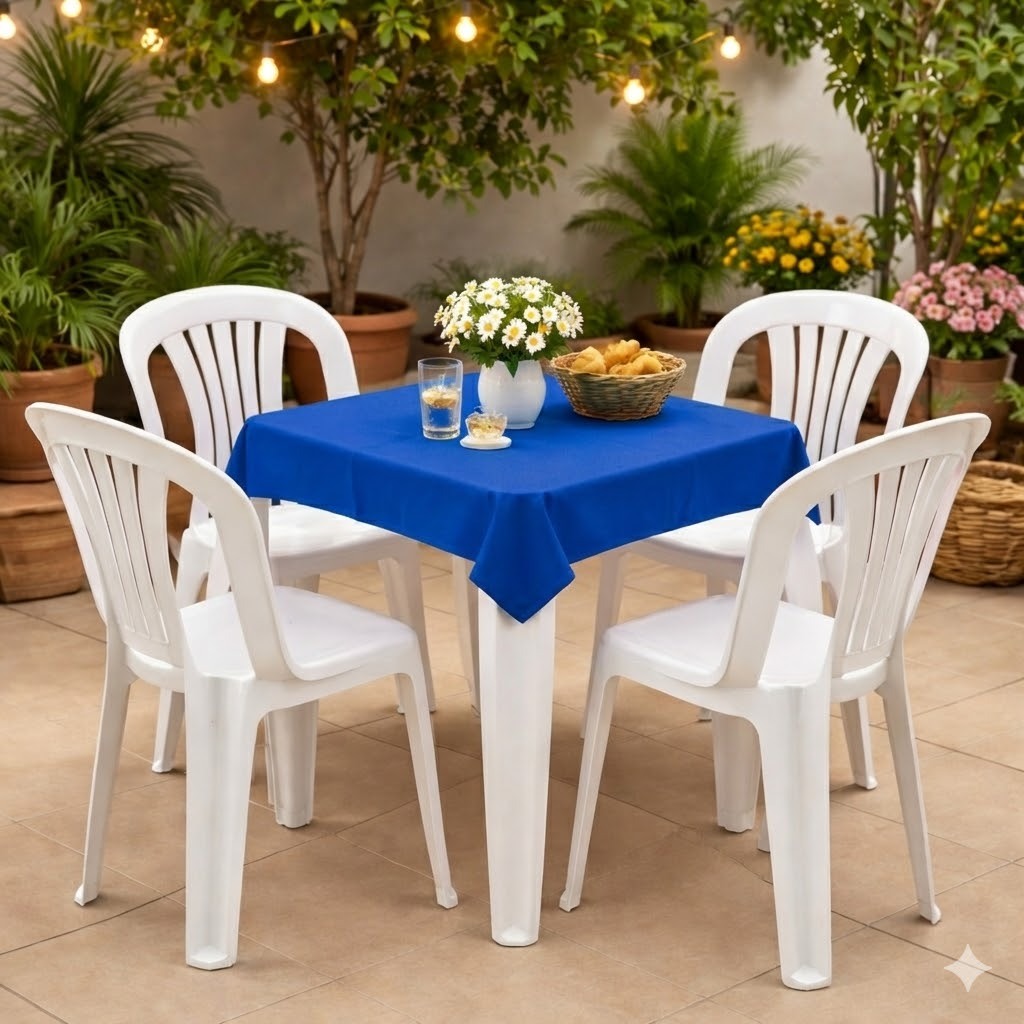 Kit Toalhas de Mesa TNT 70x70cm 5/10/20 Festa, Buf