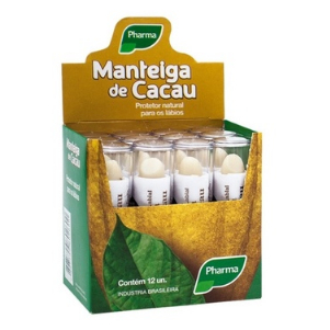 Caixa c/12 Manteiga De Cacau Bastão Tradicional- 