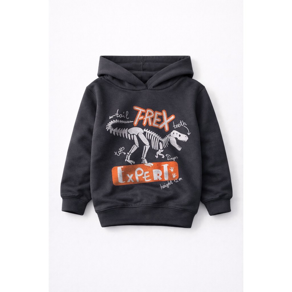 Blusão Infantil Menino de Moletom Peluciado com C