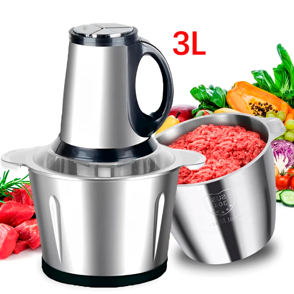 Triturador de Alimentos 1800w Legumes Processador 