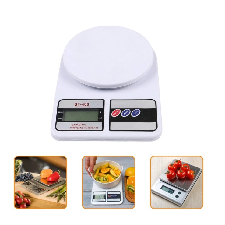 Balança de Alta Precisão Digital Cozinha 1g a 10