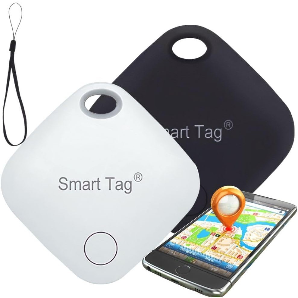 Smart Air Tag Rastreador Bluetooth Preto para iPho