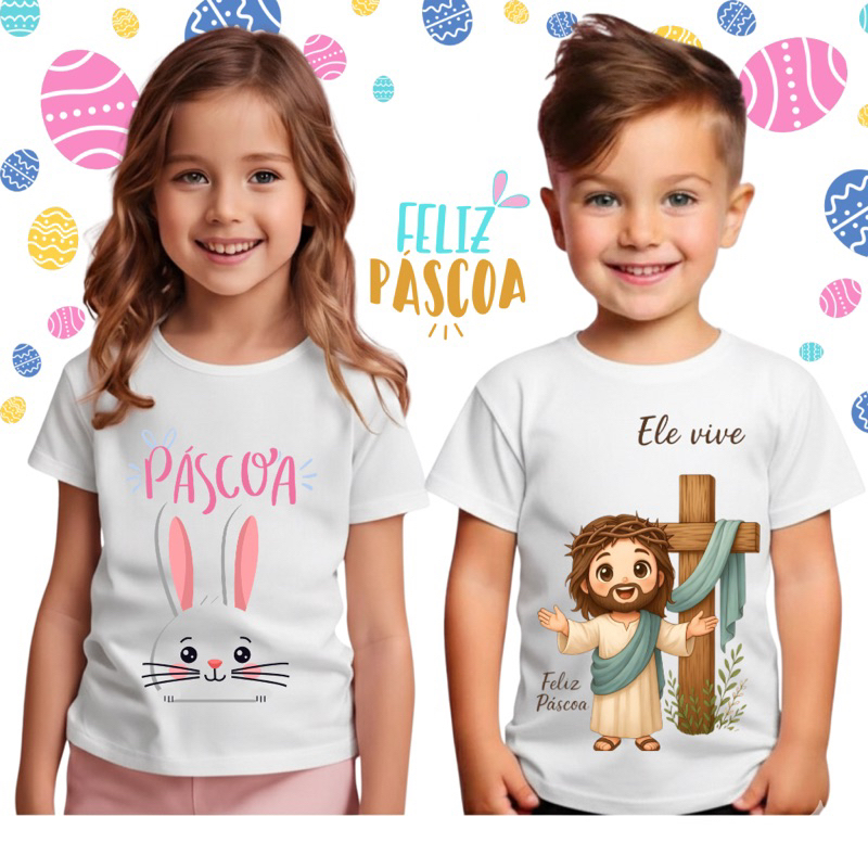 Camiseta Camisa T-shirt Blusa Unissex Infantil Pá