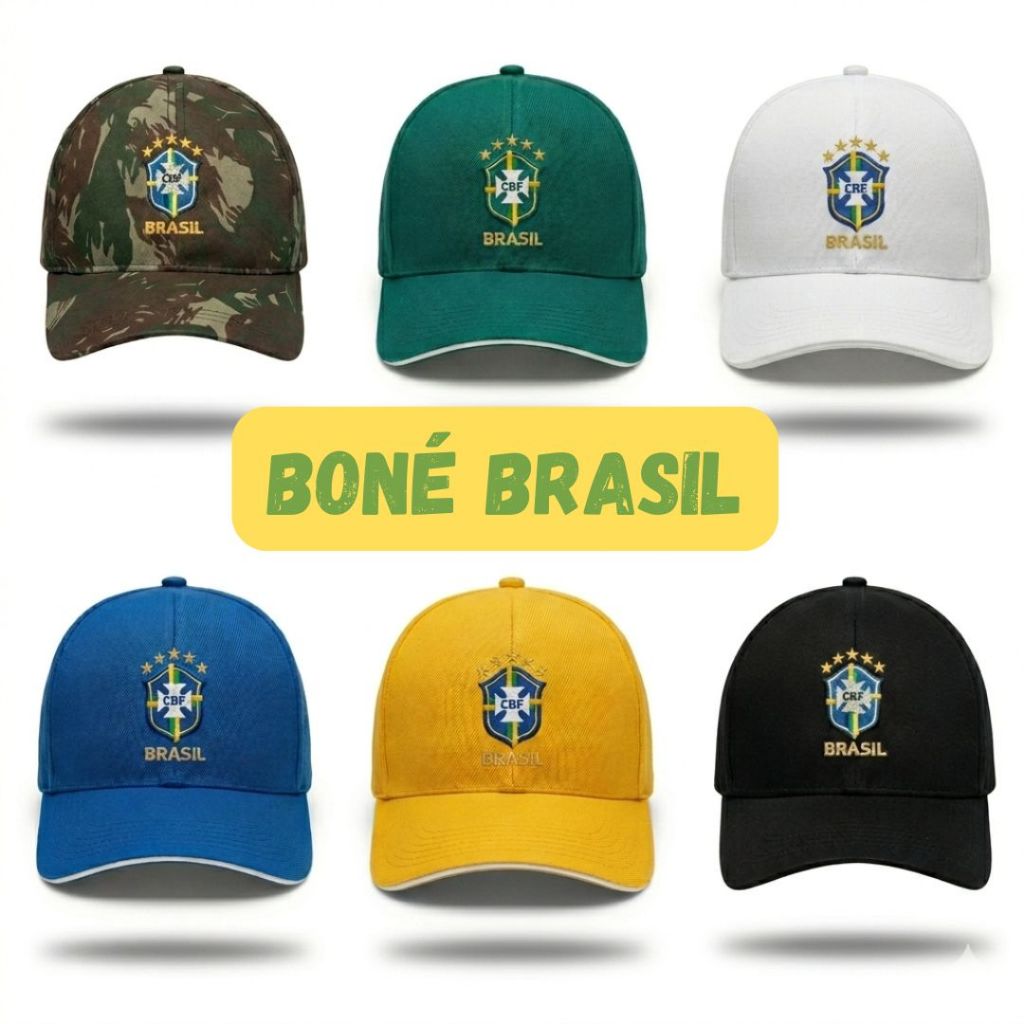Boné Seleção Brasil Copa do Mundo Futebol Espor