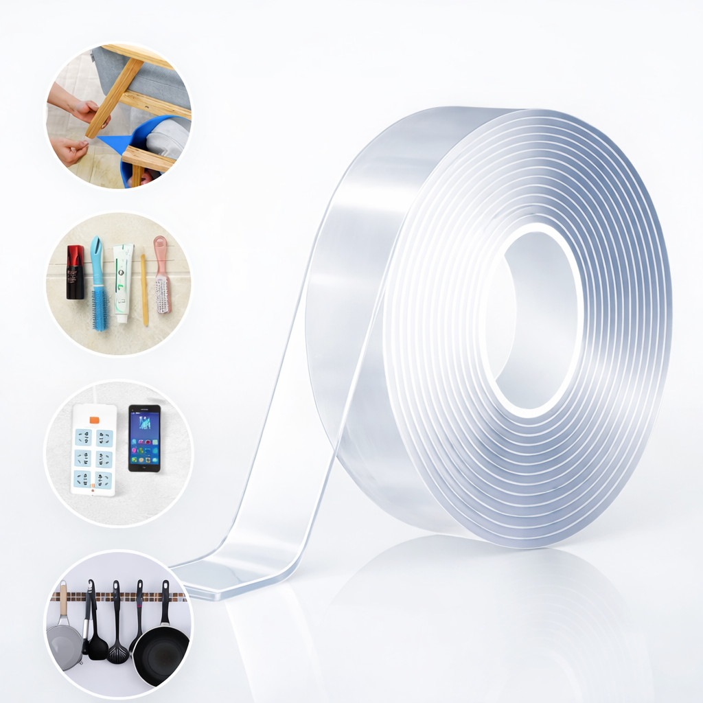 Fita Dupla Face Extra Forte 3M 5M Nano Gel Silicon