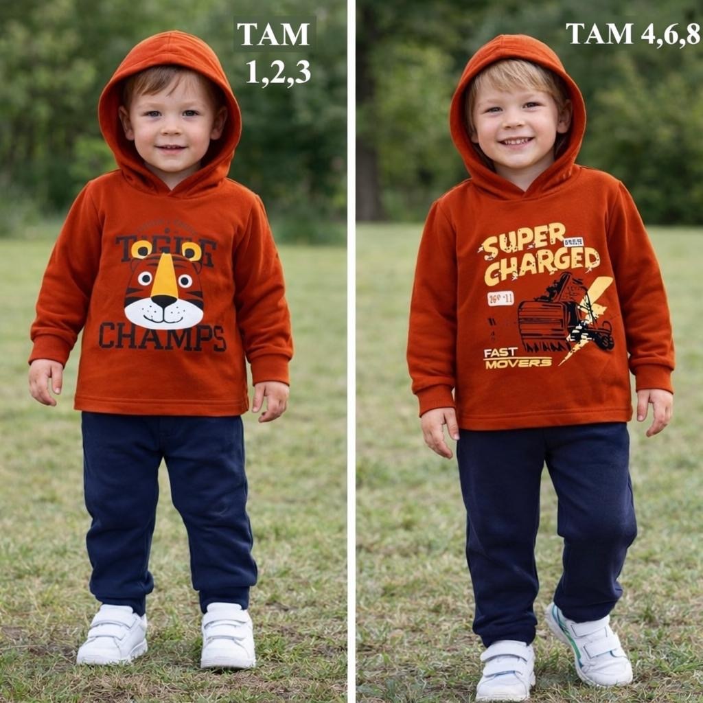 Conjunto de moletom com capuz para inverno, frio m