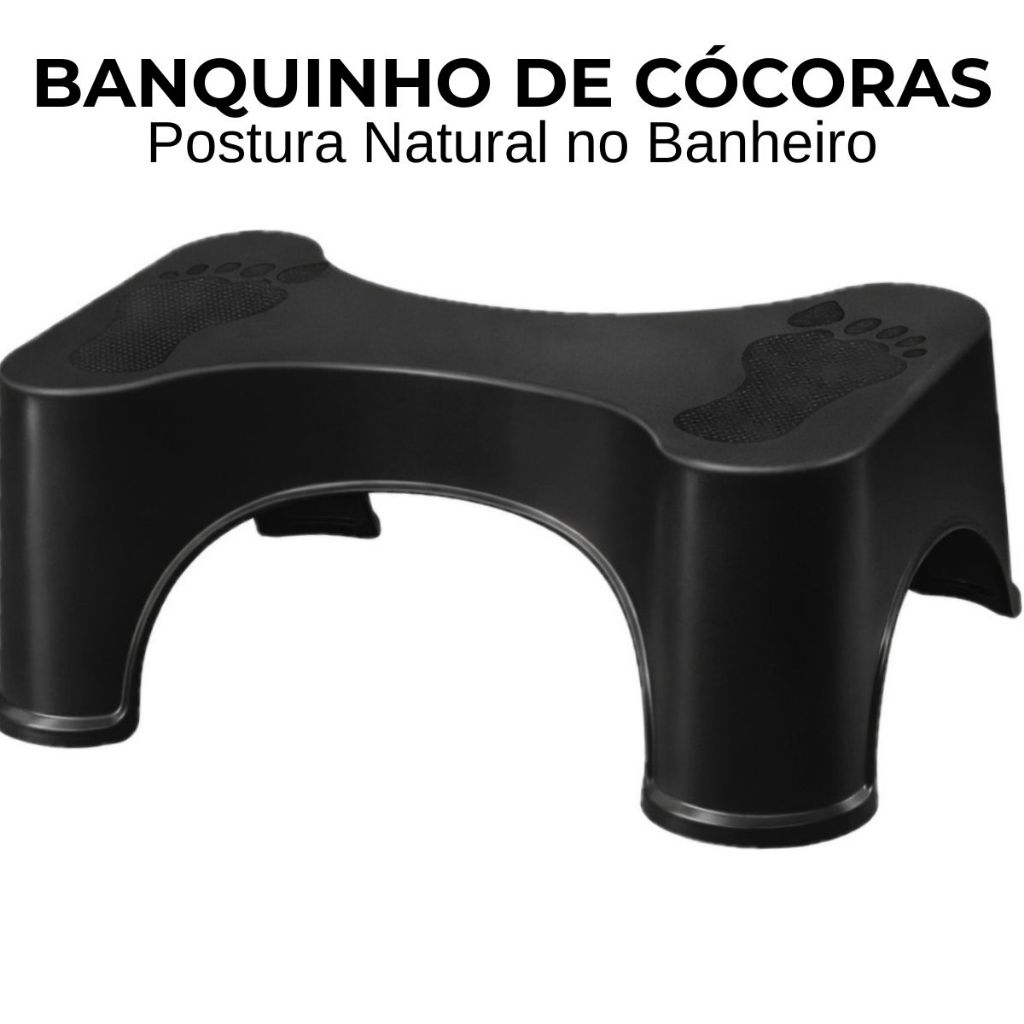 Banco de Cócoras Banquinho Para Vaso Sanitário A