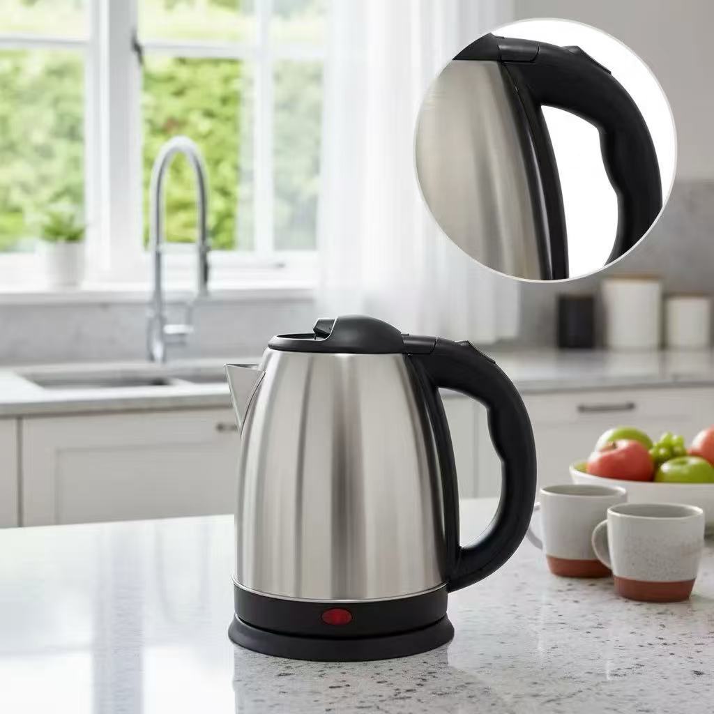 Chaleira Elétrica Inox 1,8L – 110V/220V 